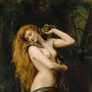 Picture Of Lilith By John Collier 1892