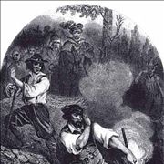 Picture Of The Vampire Lithograph By R De Moraine 1864